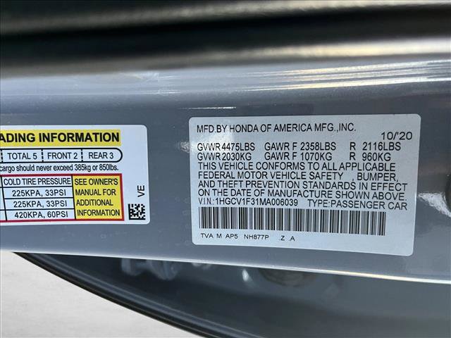 Used 2021 Honda Accord Sport image 24