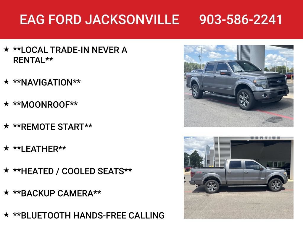 Used 2013 Ford F150 FX4 w/ Luxury Equipment Group AWD/4WD image 4