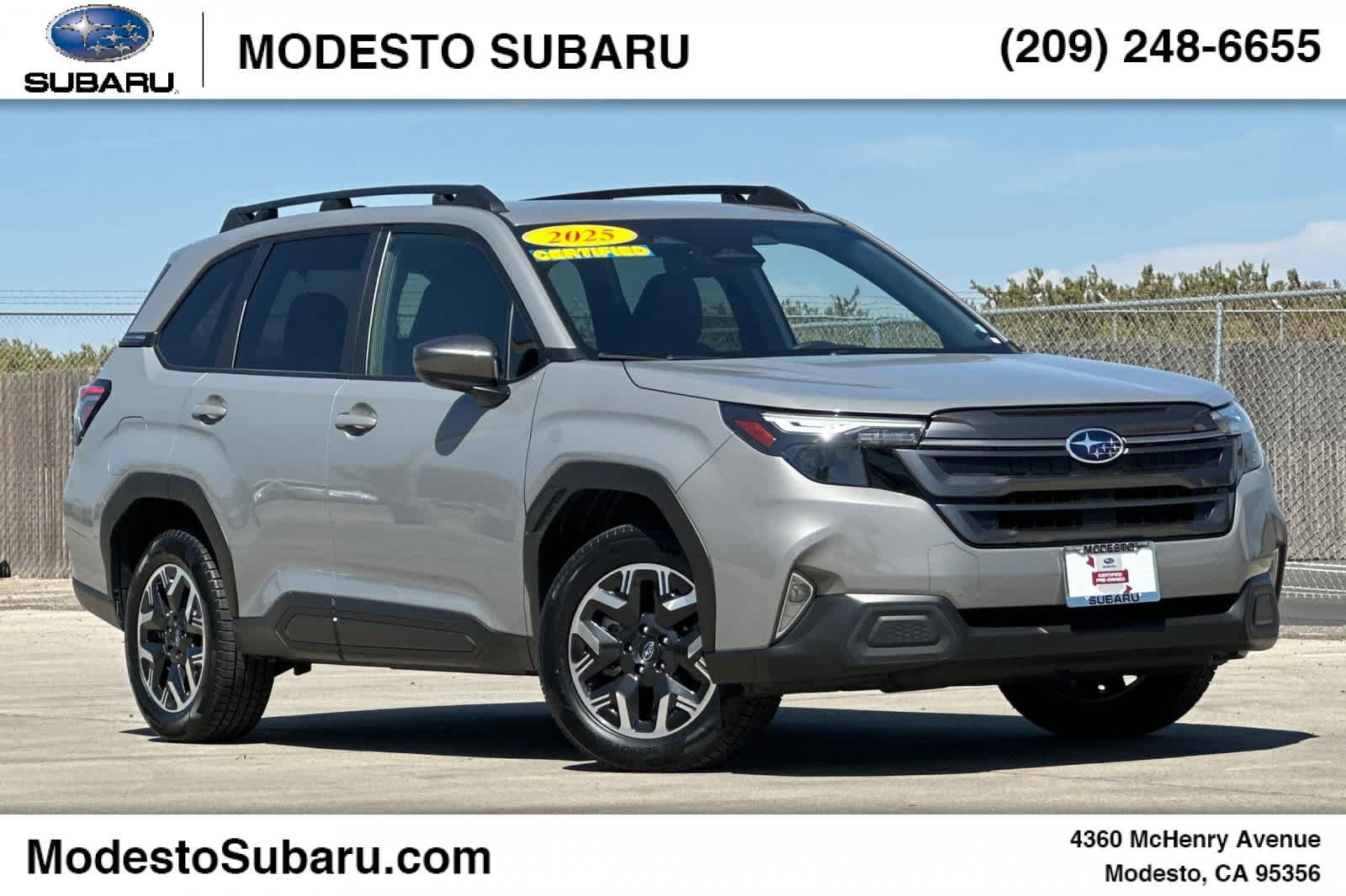 Certified 2025 Subaru Forester Premium AWD/4WD image 1