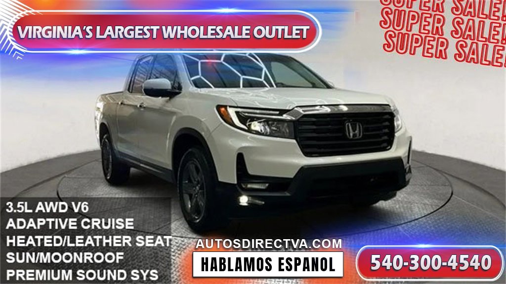 Used 2022 Honda Ridgeline RTL-E