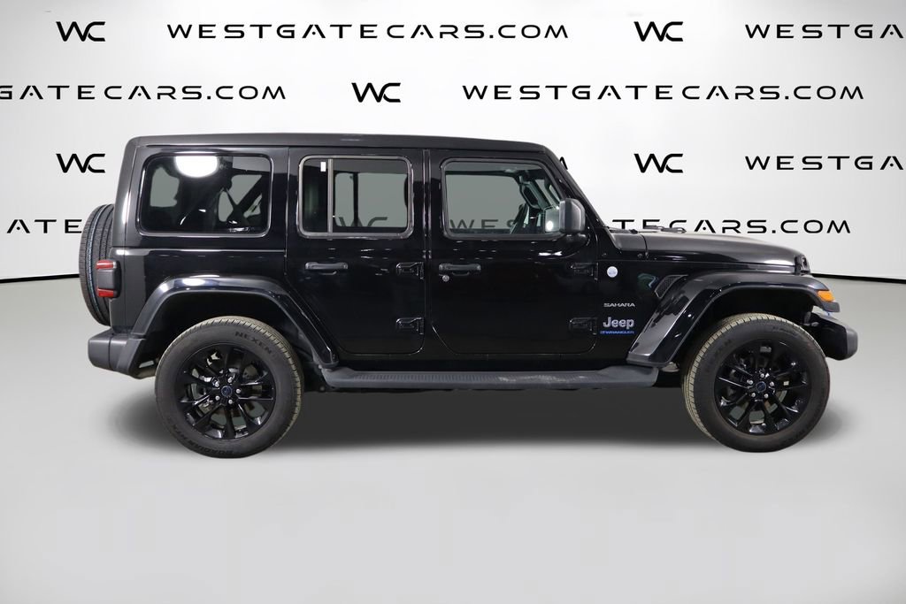 Used 2024 Jeep Wrangler Unlimited Sahara w/ Technology Group AWD/4WD image 46
