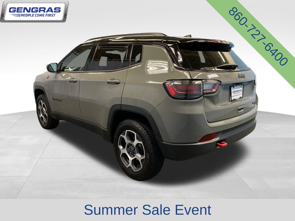 Used 2022 Jeep Compass Trailhawk w/ Trailhawk Elite Group AWD/4WD image 4