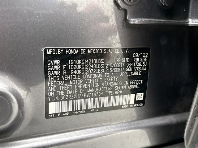 Used 2023 Honda HR-V EX-L image 22