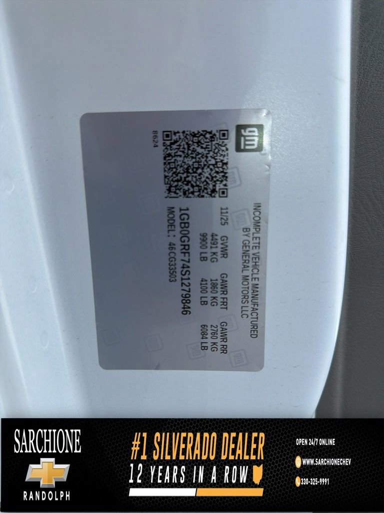 New 2025 Chevrolet Express 3500 w/ Power Convenience Package