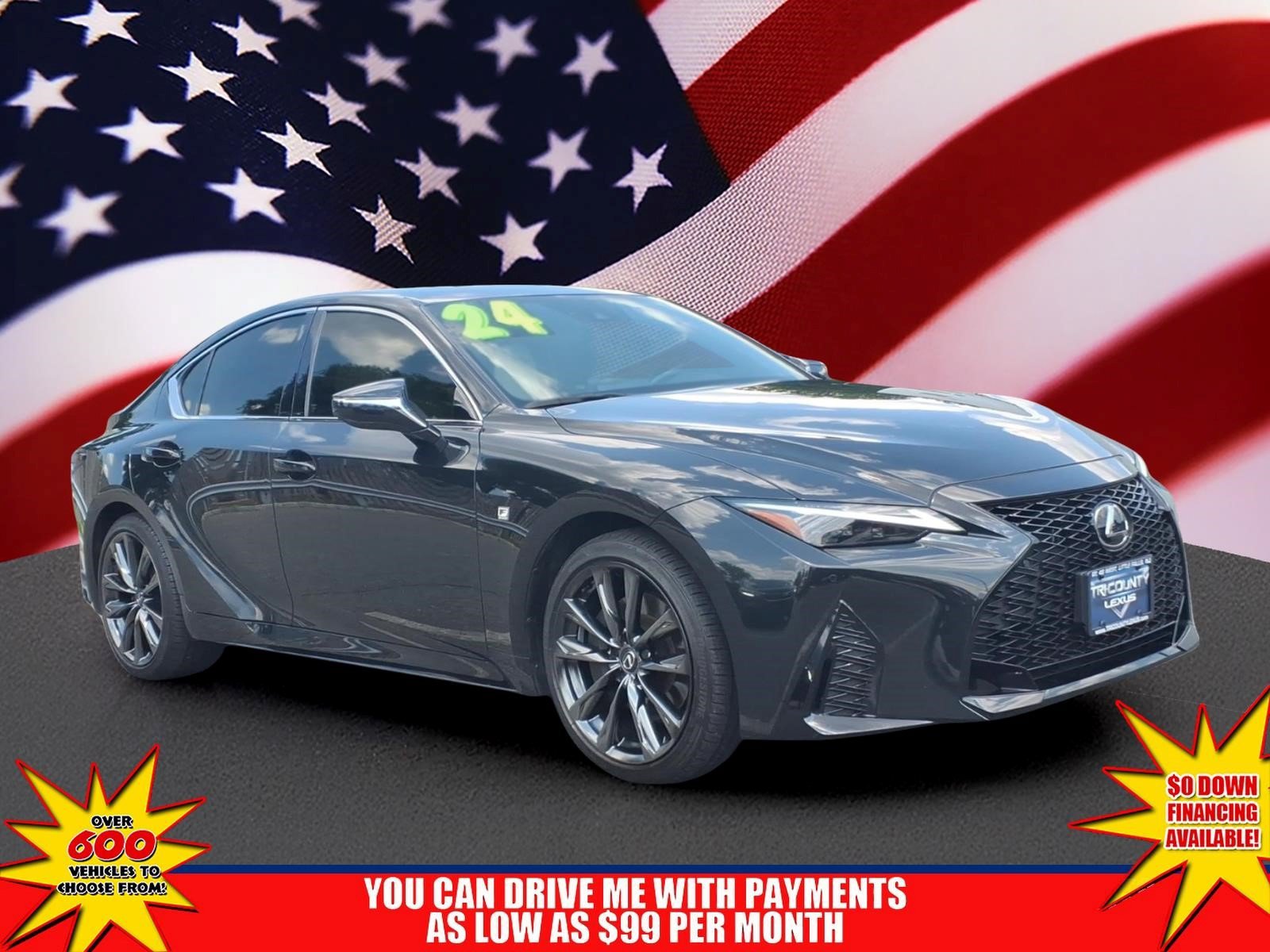 Certified 2024 Lexus IS 350 F Sport