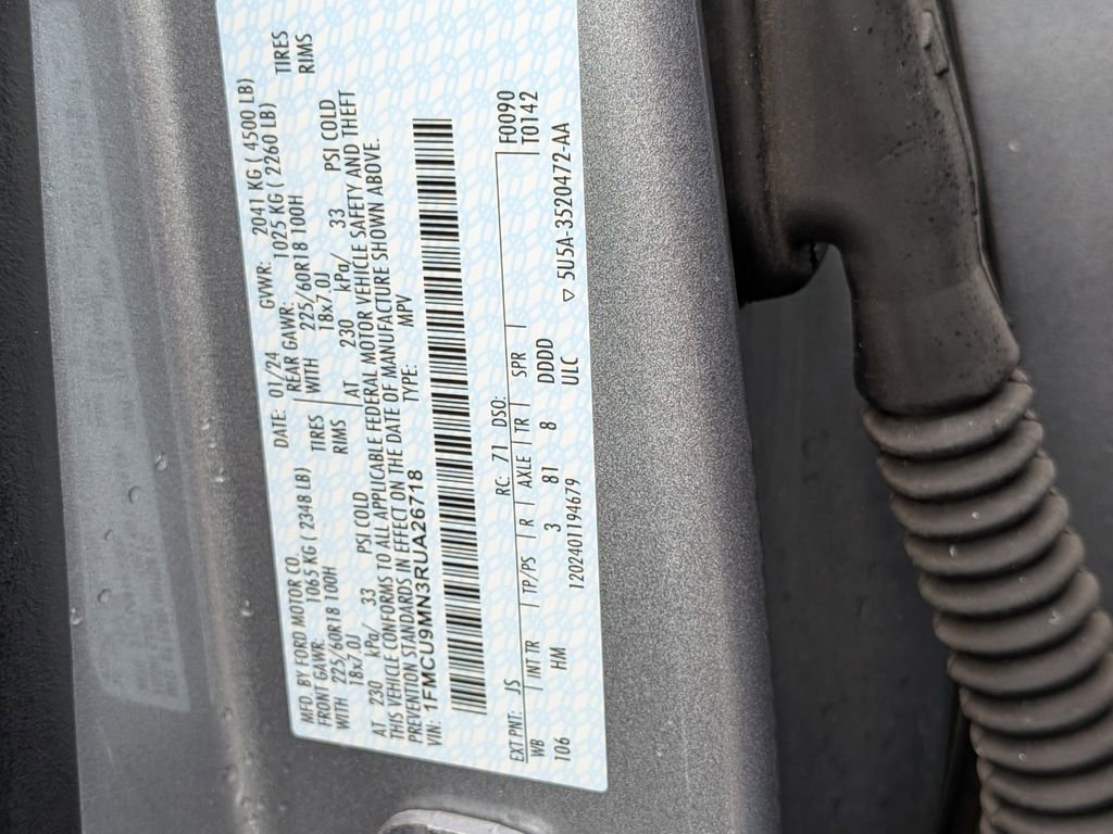 Used 2024 Ford Escape ST-Line image 36