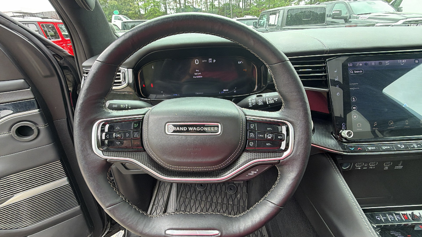 Certified 2025 Jeep Grand Wagoneer Series II Obsidian w/ Quick Order Packagew 28T AWD/4WD image 28