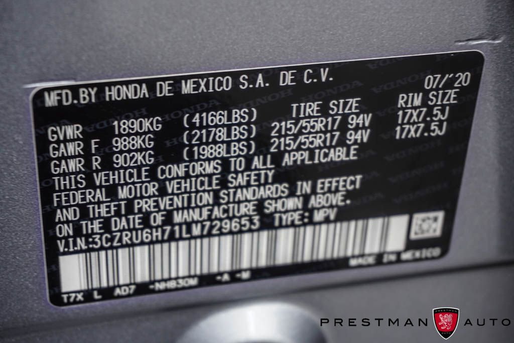 Used 2020 Honda HR-V EX-L image 22