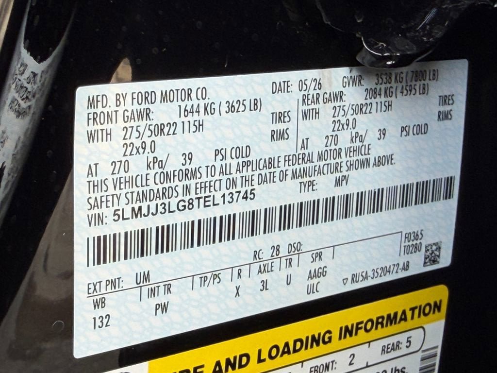 New 2026 Lincoln Navigator L Reserve AWD/4WD image 25