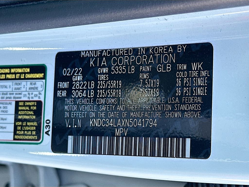 Used 2022 Kia EV6 Wind image 32