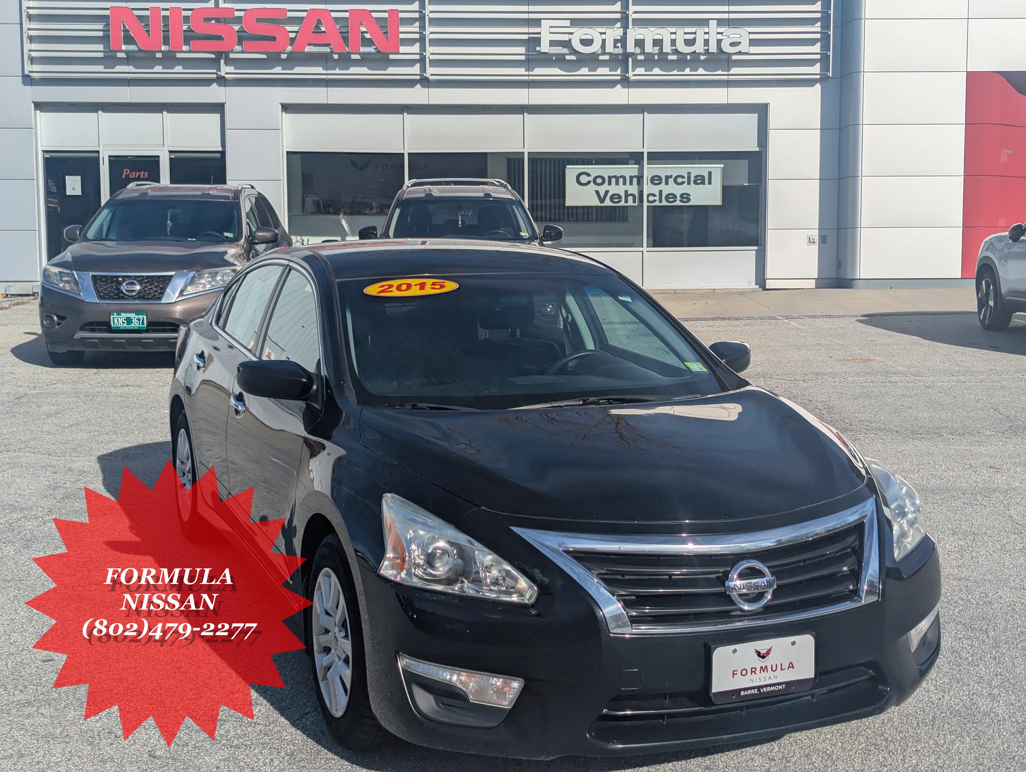 Used 2015 Nissan Altima 2.5 S w/ Power Driver Seat Package