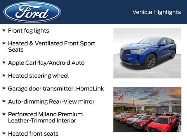 Used 2024 Acura RDX AWD w/ A-Spec & Advance Pkg image 13