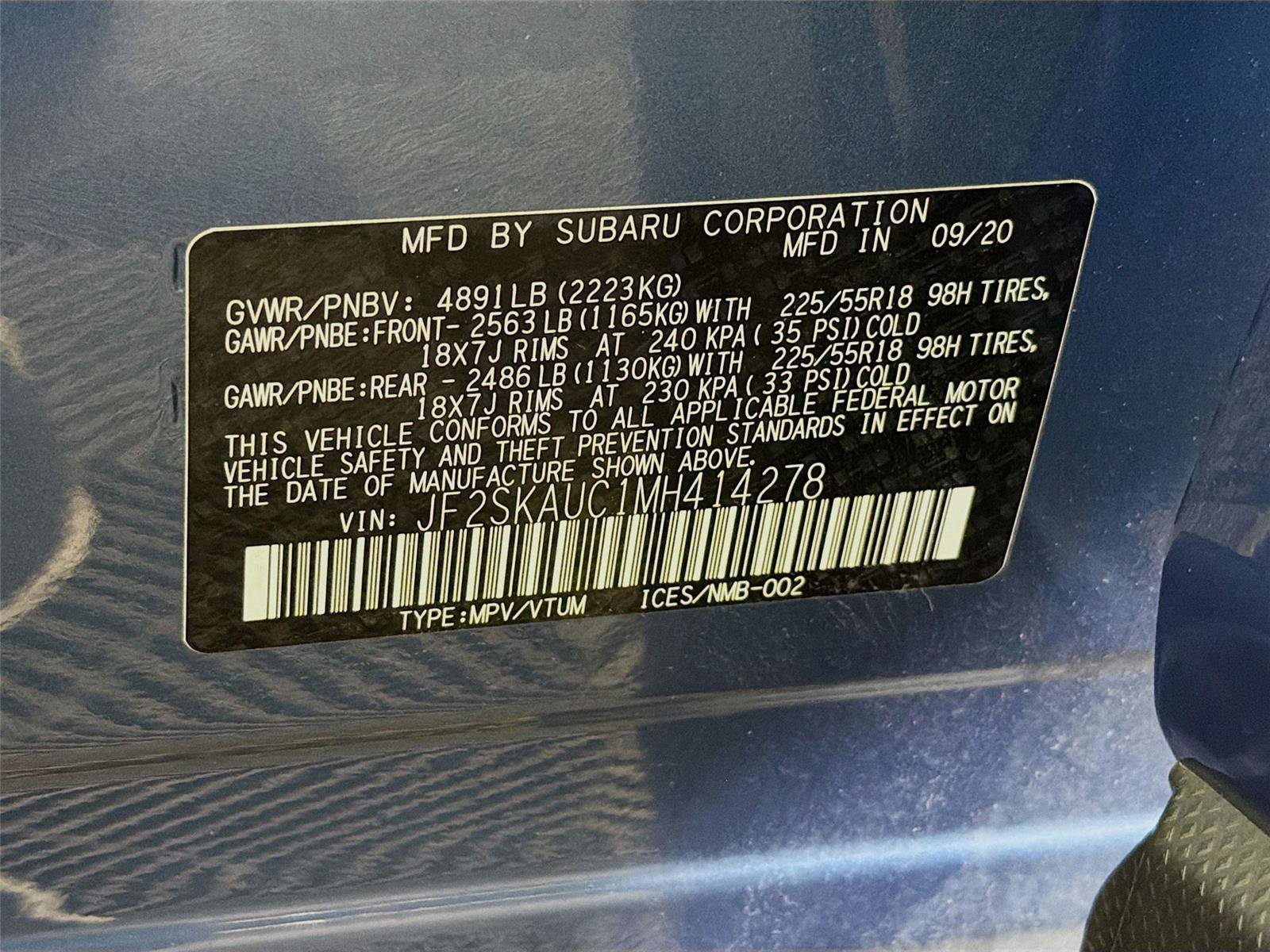 Used 2021 Subaru Forester Limited w/ Popular Package #3 AWD/4WD image 40