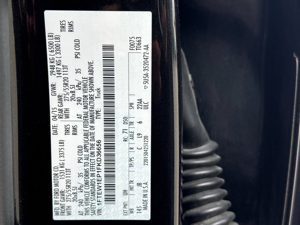 Used 2015 Ford F150 XLT w/ Equipment Group 302A Luxury image 32