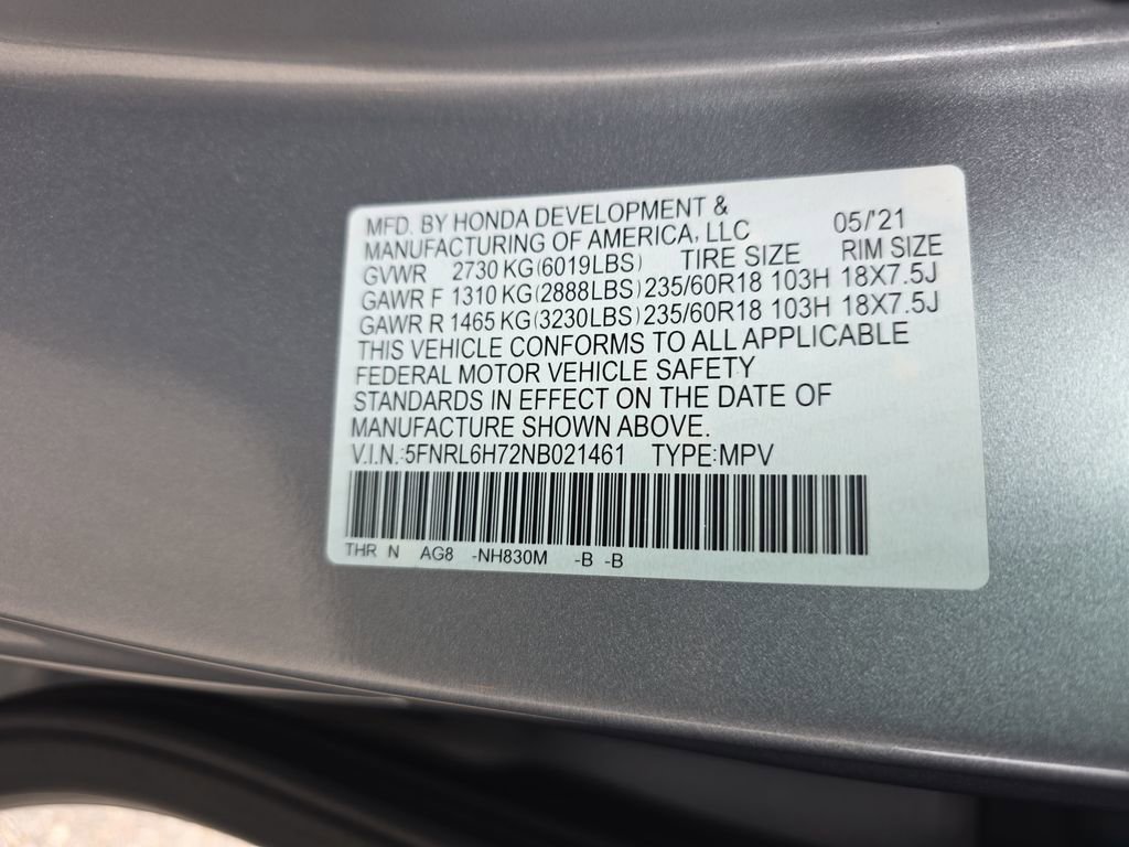 Used 2022 Honda Odyssey EX-L image 39