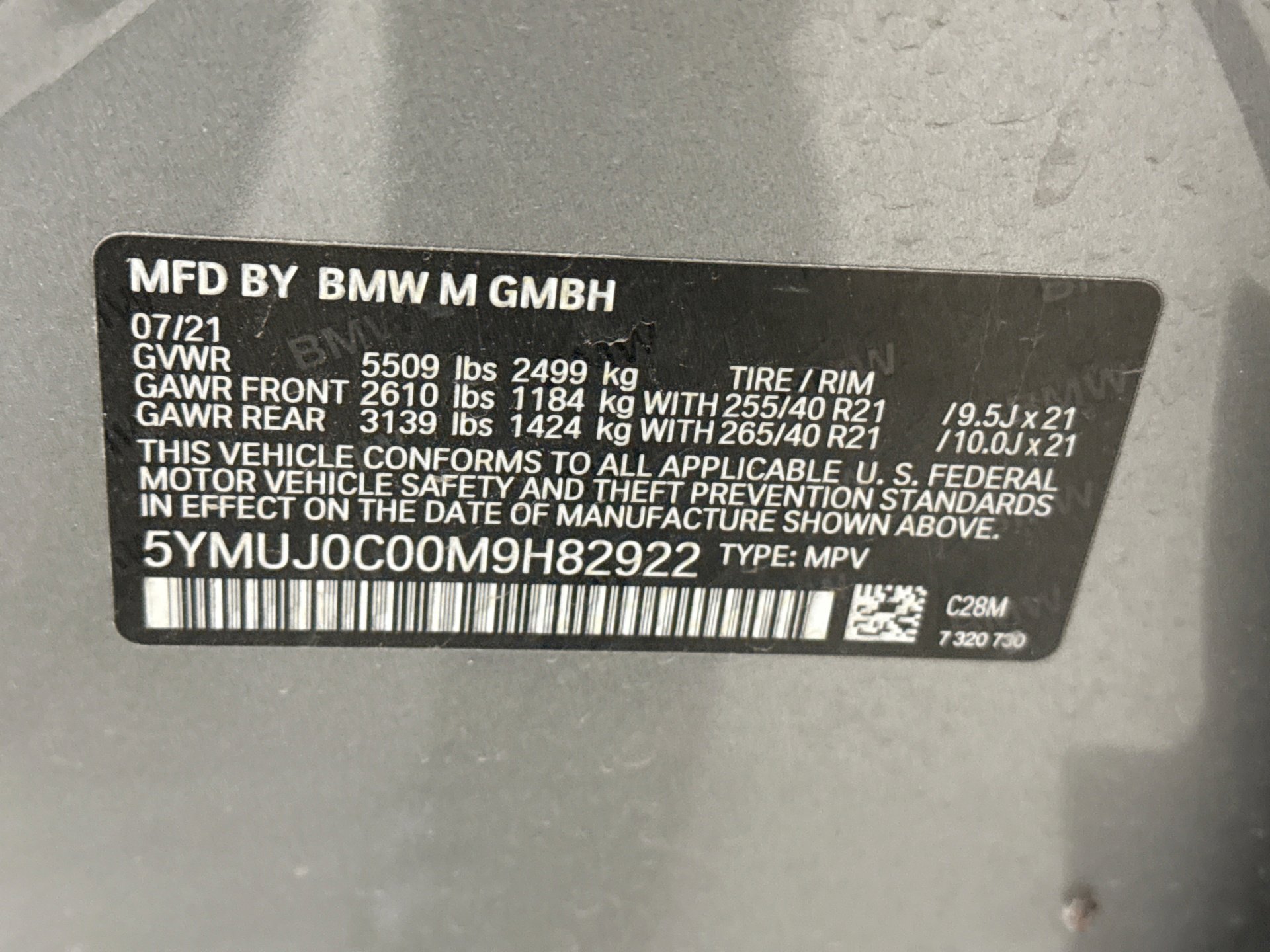 Used 2021 BMW X4 M w/ Competition Package AWD/4WD image 11