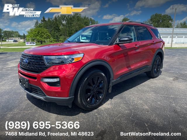Used 2022 Ford Explorer Limited w/ Class IV Trailer Tow Package AWD/4WD image 1