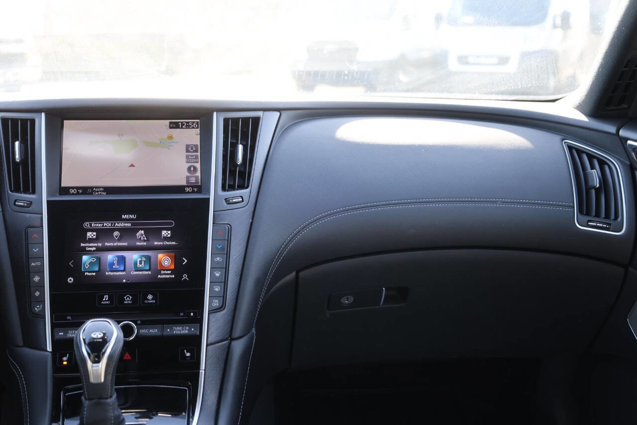 Used 2022 INFINITI Q50 Sensory image 23