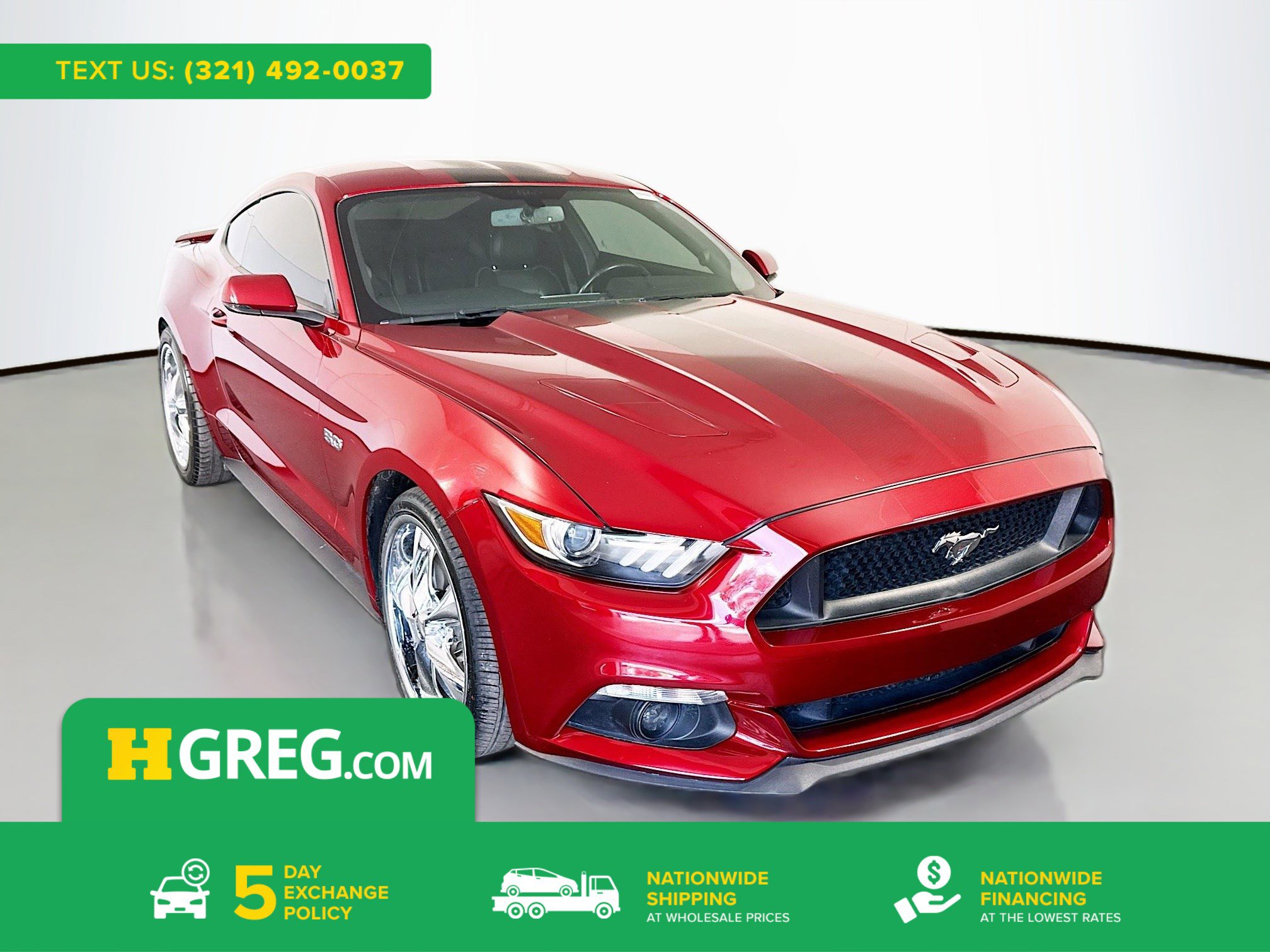Used 2017 Ford Mustang GT Premium w/ Equipment Group 401A RWD image 1