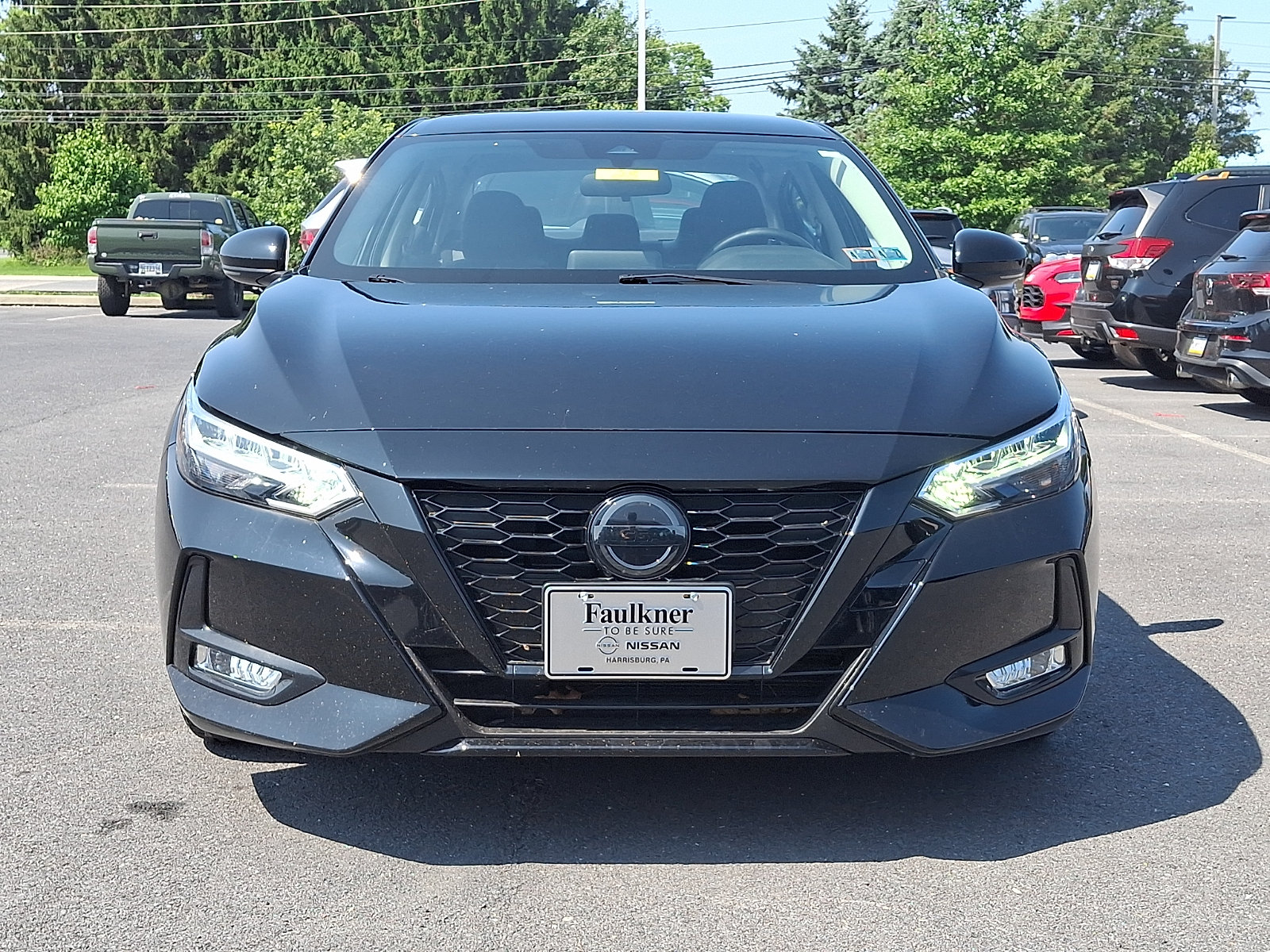 Certified 2023 Nissan Sentra SR w/ Midnight Edition Package FWD image 2