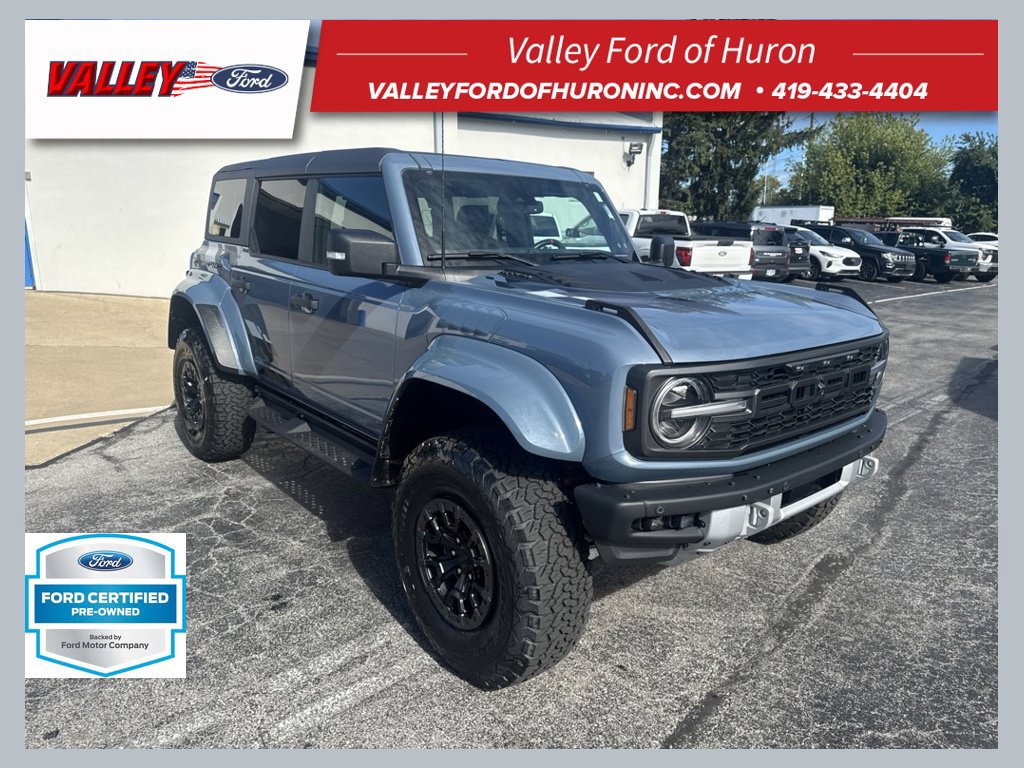 Certified 2024 Ford Bronco Raptor w/ Interior Carbon Fiber Pack 6 AWD/4WD 360° Tour