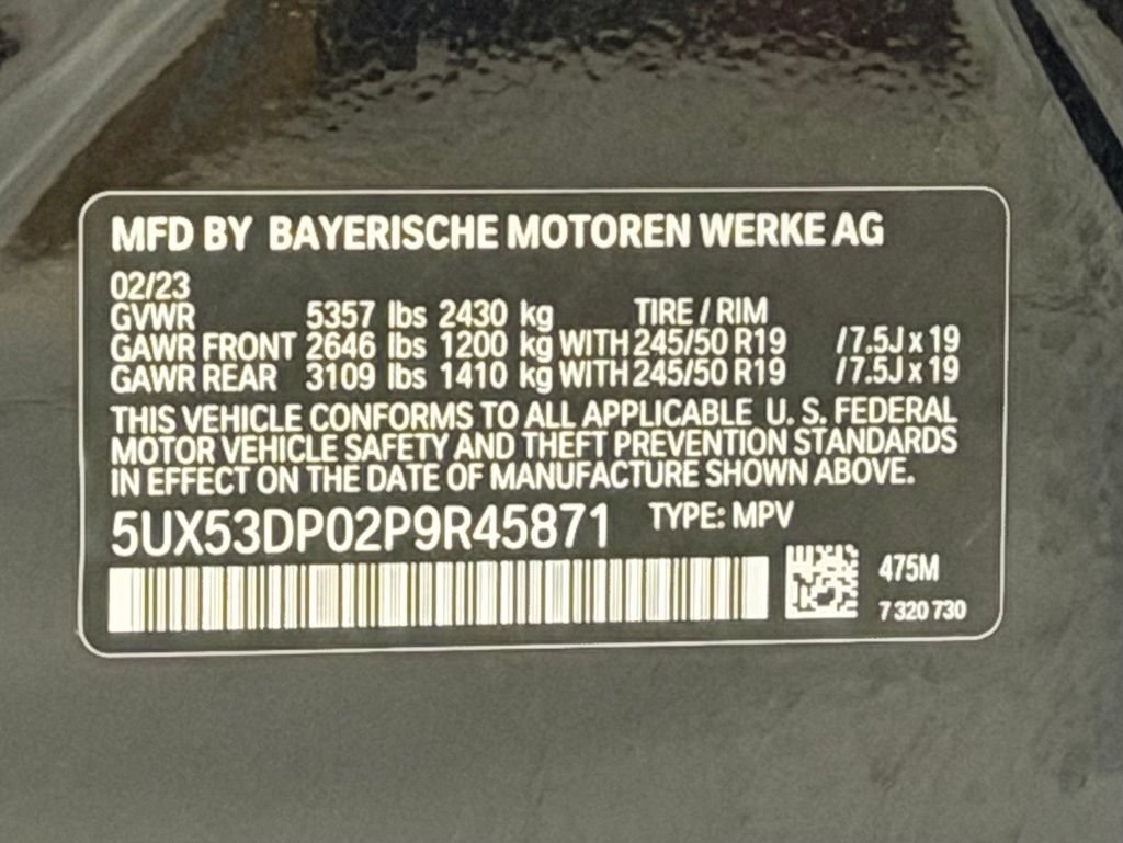 Used 2023 BMW X3 xDrive30i w/ Convenience Package AWD/4WD image 25