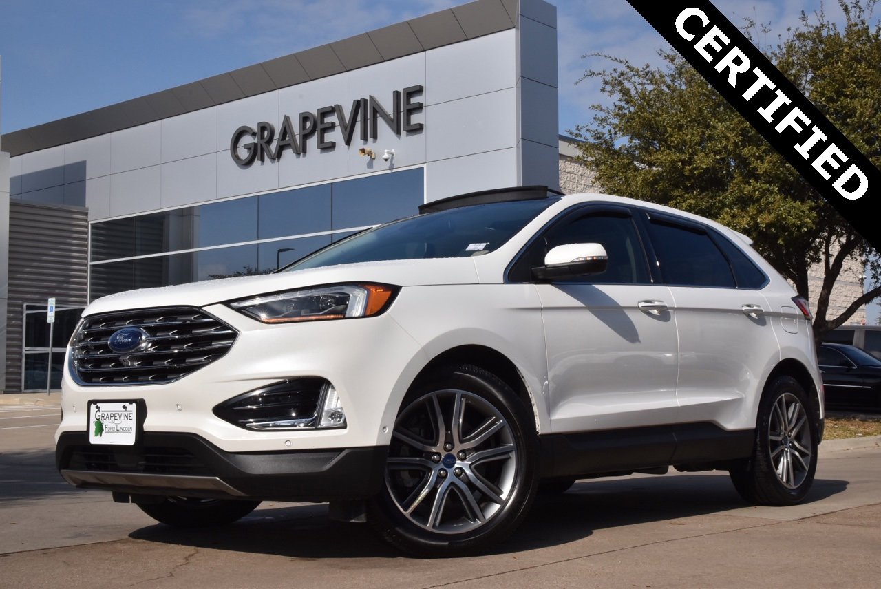 Certified 2021 Ford Edge Titanium w/ Equipment Group 301A image 2