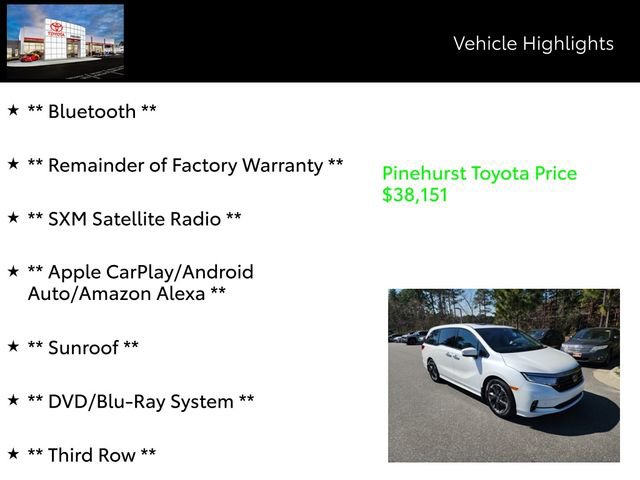 Used 2023 Honda Odyssey Elite image 7