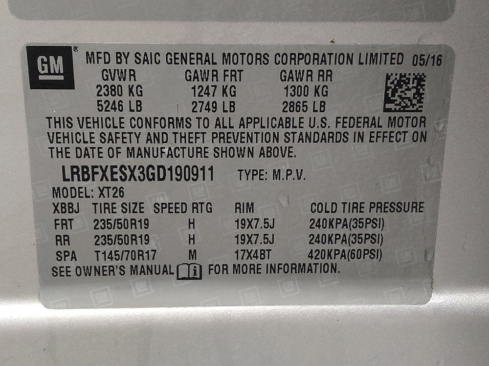 Used 2016 Buick Envision Premium image 33