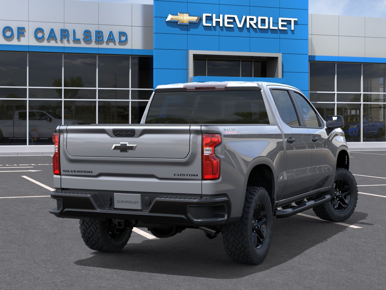 New 2026 Chevrolet Silverado 1500 Custom Trail Boss w/ LPO, Dark Essentials Package AWD/4WD image 4