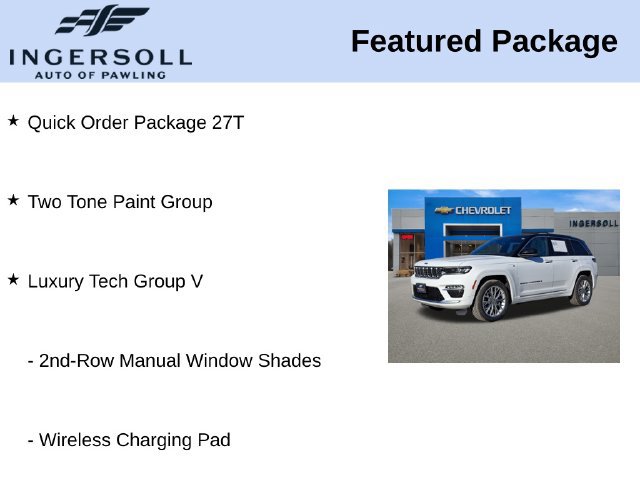 Used 2023 Jeep Grand Cherokee Summit w/ Luxury Tech Group V AWD/4WD image 15