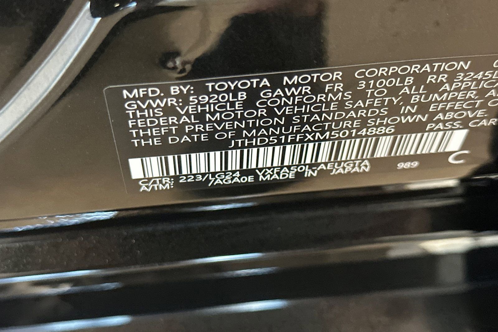 Used 2021 Lexus LS 500 w/ Interior Upgrade Package RWD image 23