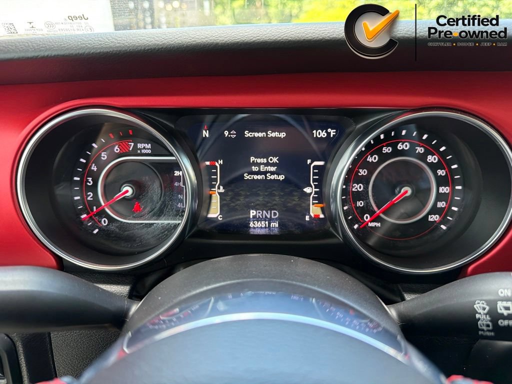 Certified 2022 Jeep Wrangler Unlimited Rubicon w/ Dual Top Group AWD/4WD image 56