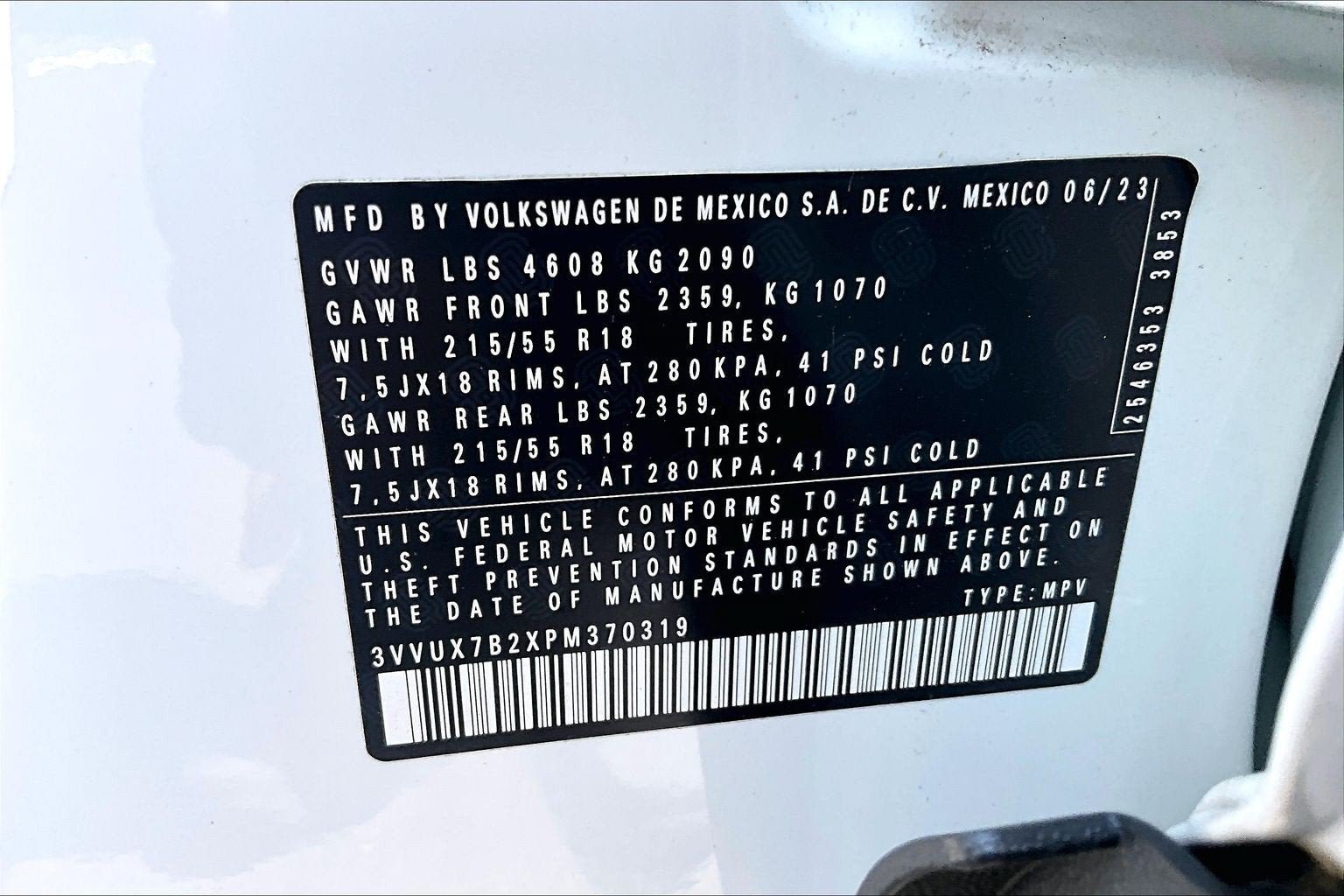 Used 2023 Volkswagen Taos SE AWD/4WD image 27