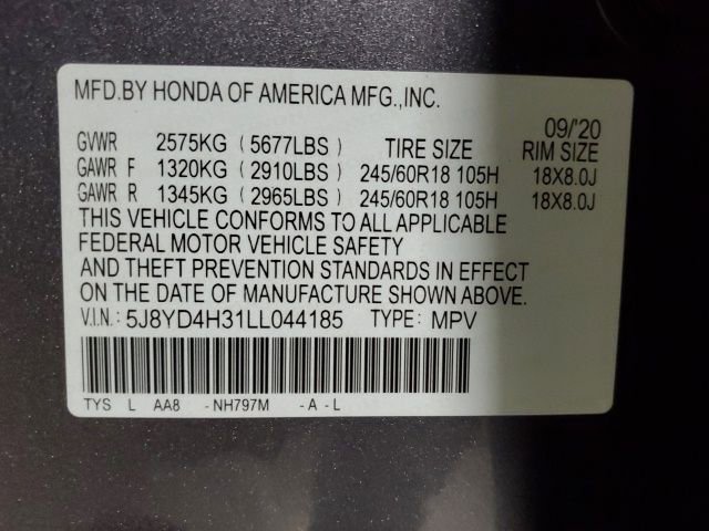 Used 2020 Acura MDX SH-AWD image 30