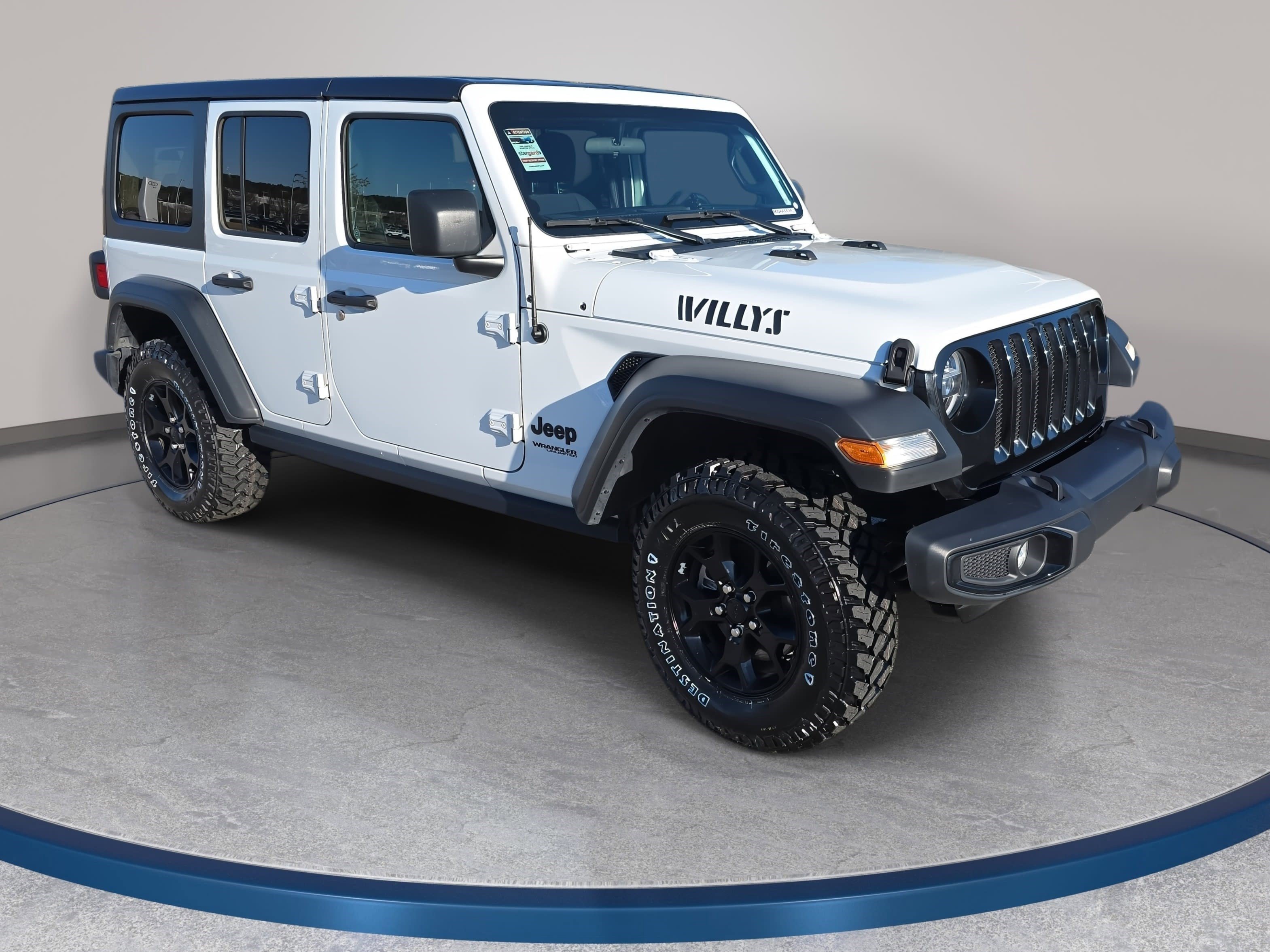 Used 2021 Jeep Wrangler Unlimited Willys image 3