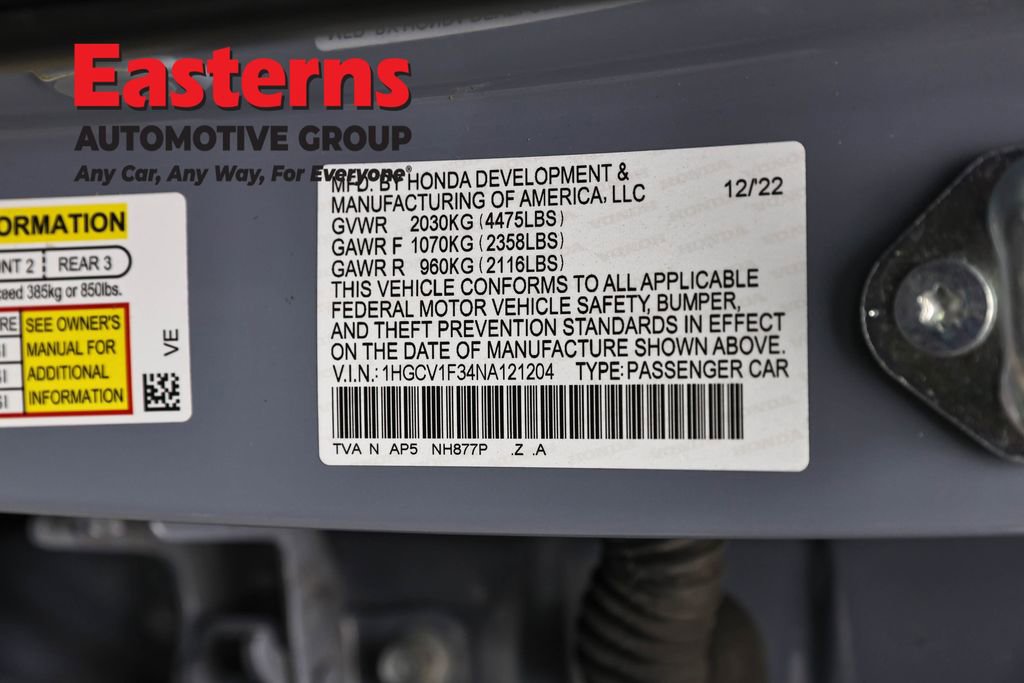 Used 2022 Honda Accord Sport image 34