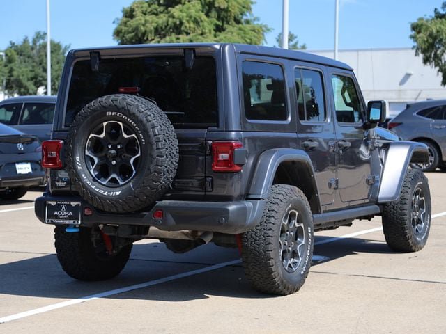Used 2021 Jeep Wrangler Unlimited Rubicon 4xe w/ Steel Bumper Group AWD/4WD image 4