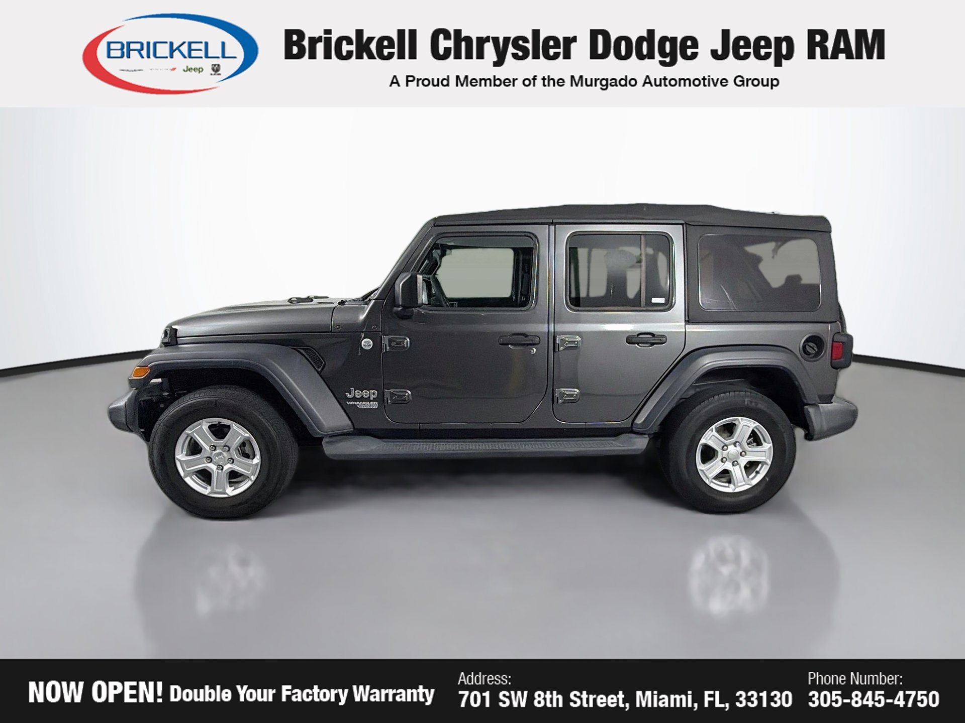 Used 2018 Jeep Wrangler Unlimited Sport S AWD/4WD image 2