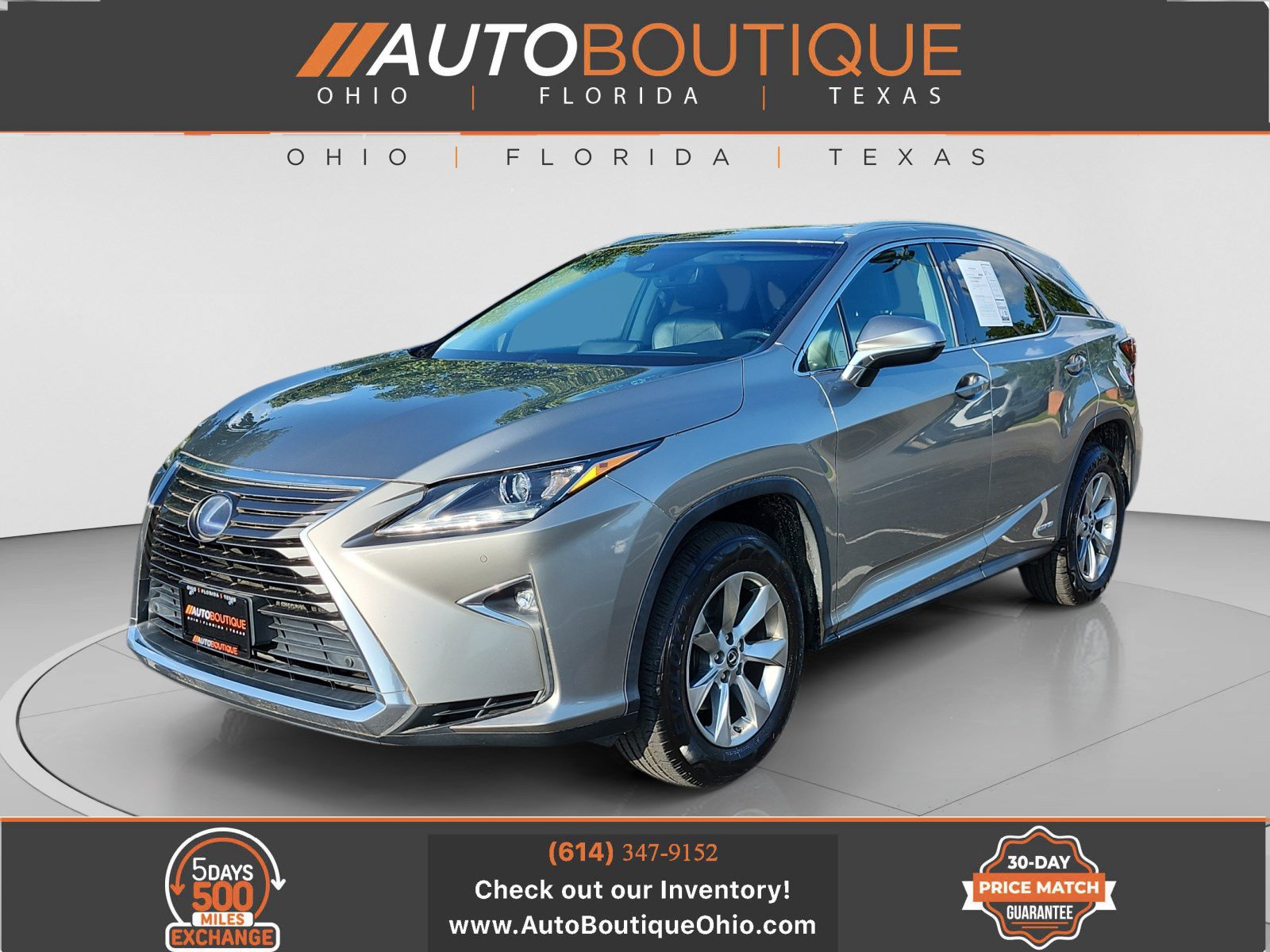 Used 2018 Lexus RX 450h AWD w/ Premium Package image 1