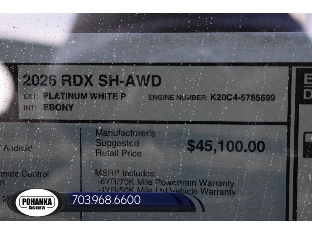New 2026 Acura RDX SH-AWD image 39