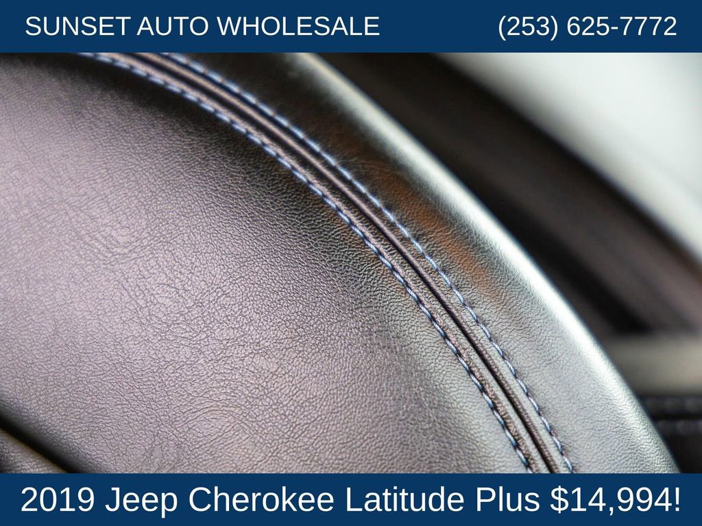 Used 2019 Jeep Cherokee Latitude Plus image 67