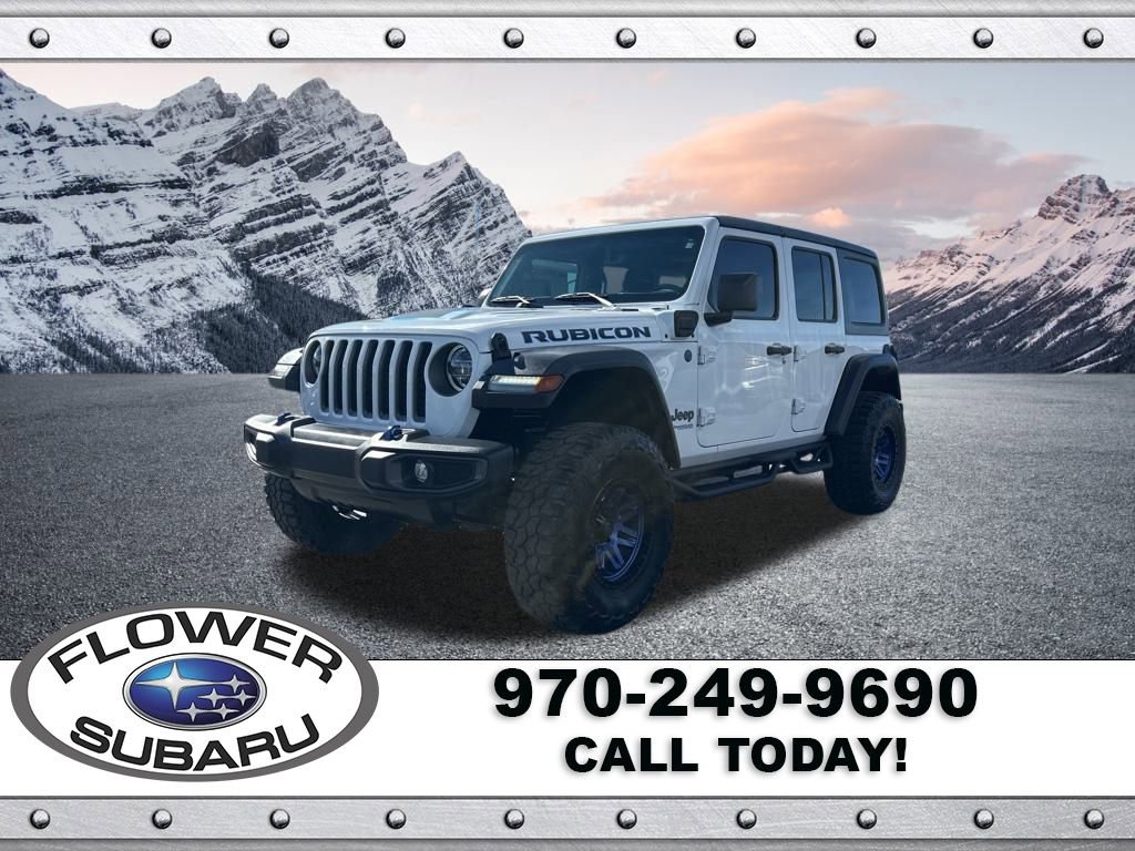 Used 2021 Jeep Wrangler Unlimited Rubicon 4xe w/ Cold Weather Group image 3