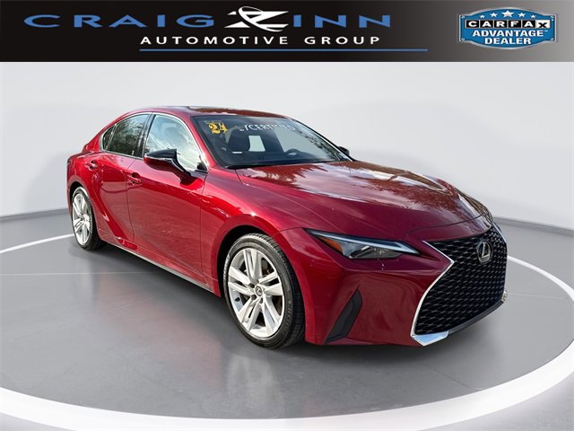 Certified 2024 Lexus IS 300 w/ Comfort Package