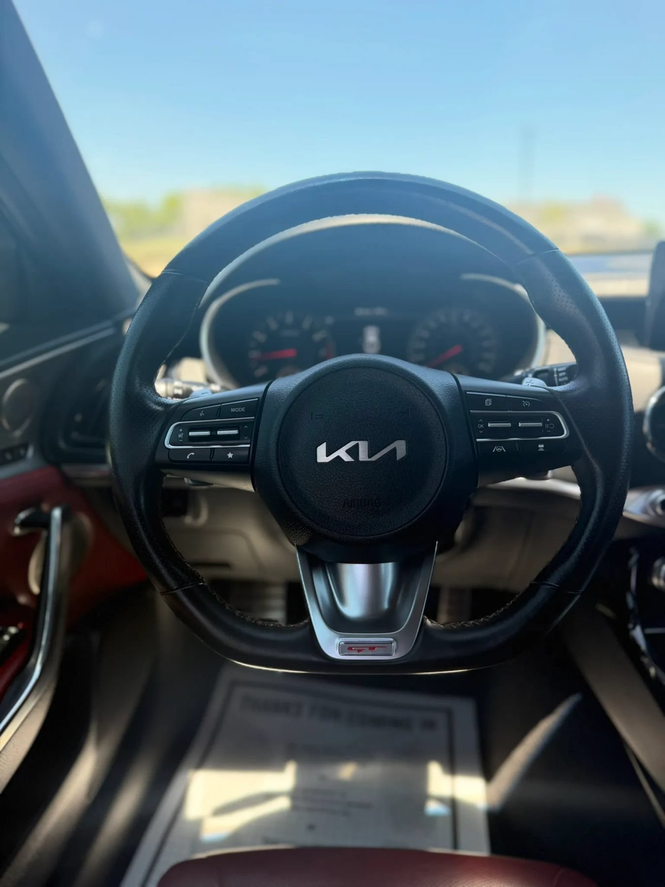 Used 2022 Kia Stinger GT2 w/ Red Interior Color Package RWD image 16