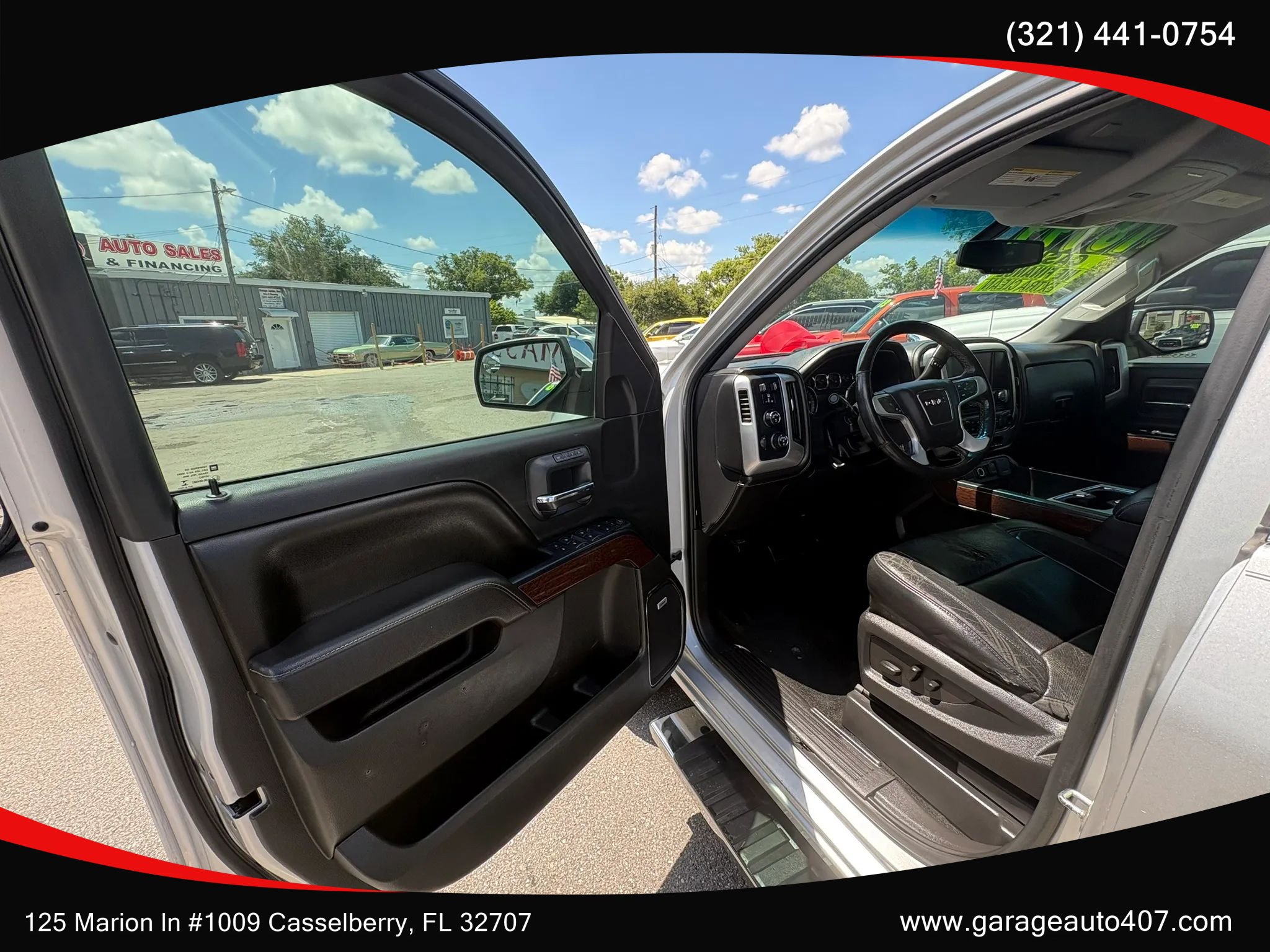 Used 2017 GMC Sierra 1500 SLT w/ SLT Premium Package AWD/4WD image 9