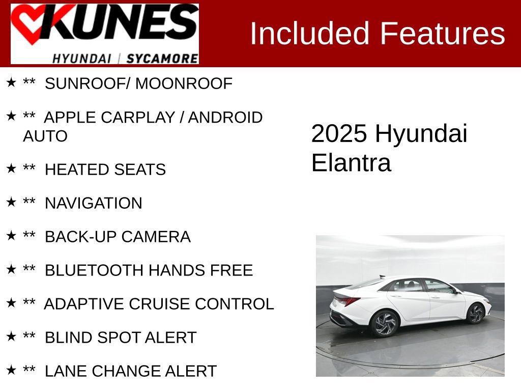 Certified 2025 Hyundai Elantra Limited FWD image 2