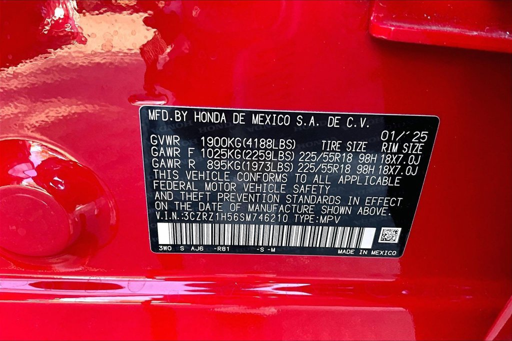 Used 2025 Honda HR-V Sport image 16