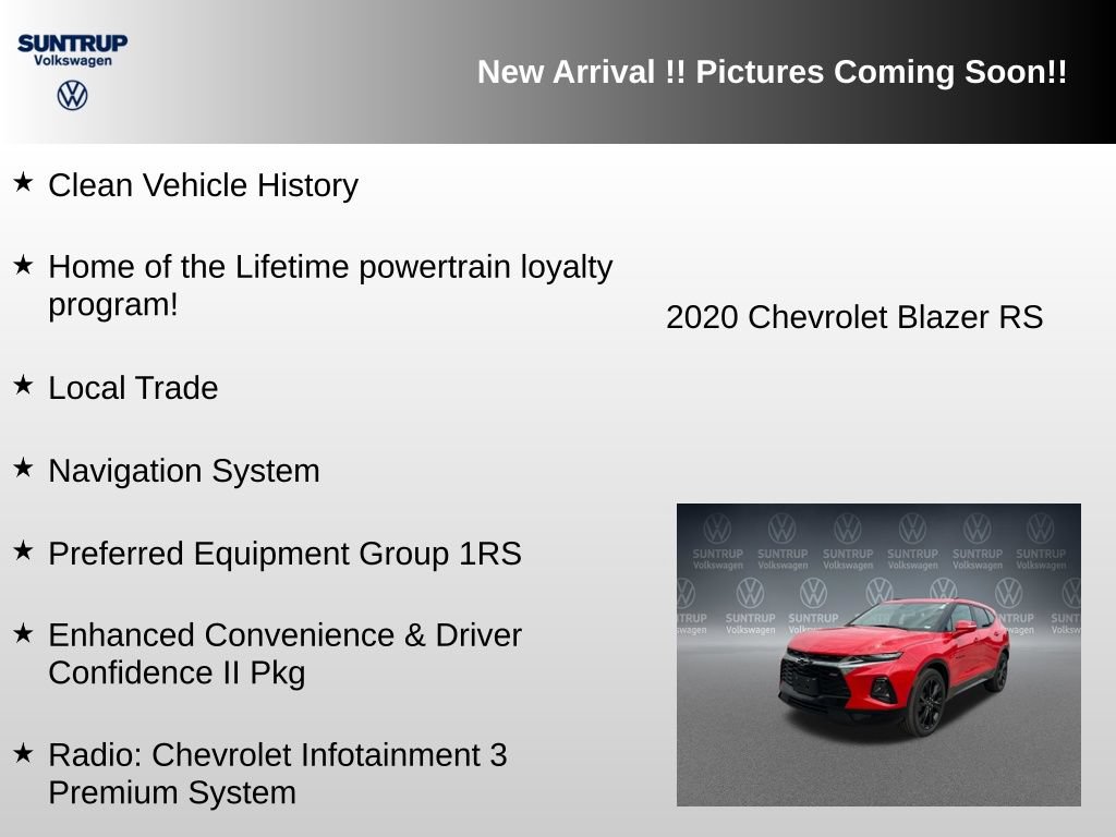 Used 2020 Chevrolet Blazer RS FWD image 6