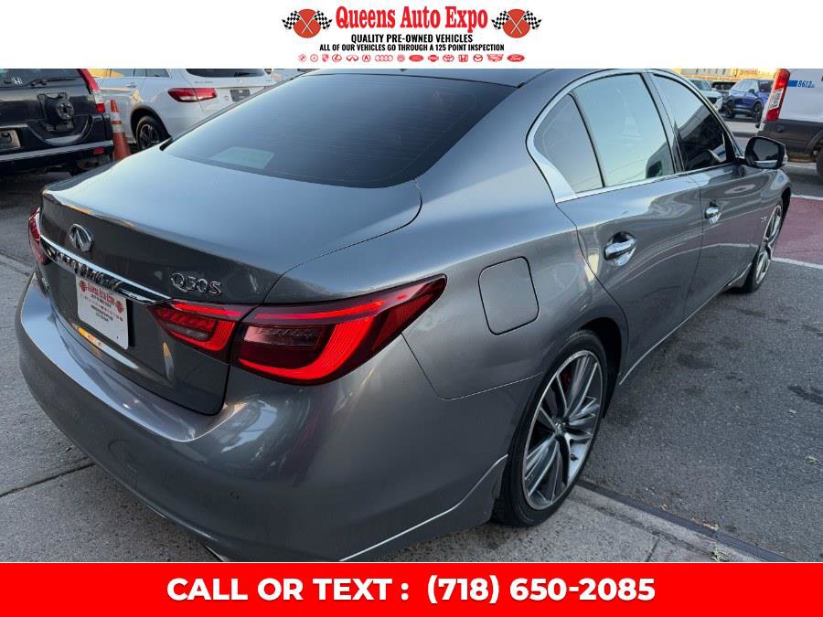 Used 2018 INFINITI Q50 Red Sport 400 w/ Sensory Package (Sport) image 13